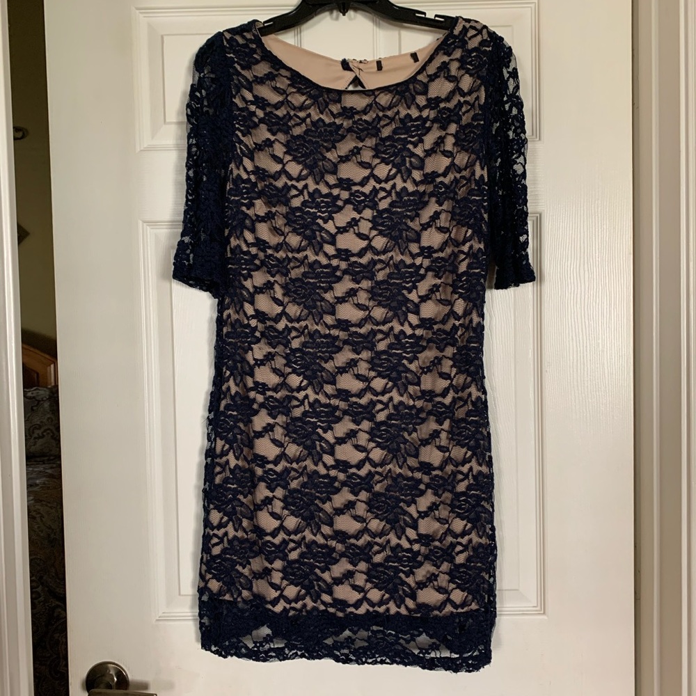 Ladies lace overlay dress